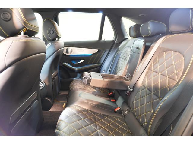 GLC GLC63 S 4マチック+ エディション1 限定15台 専用黒革 サンルーフ ヒーター&ベンチレーター 純正ナビ フルセグTV Burmester 360カメラ HUD LEDヘッドライト パフォーマンスエグゾースト 専用エアロ&21インチAW(37枚目)