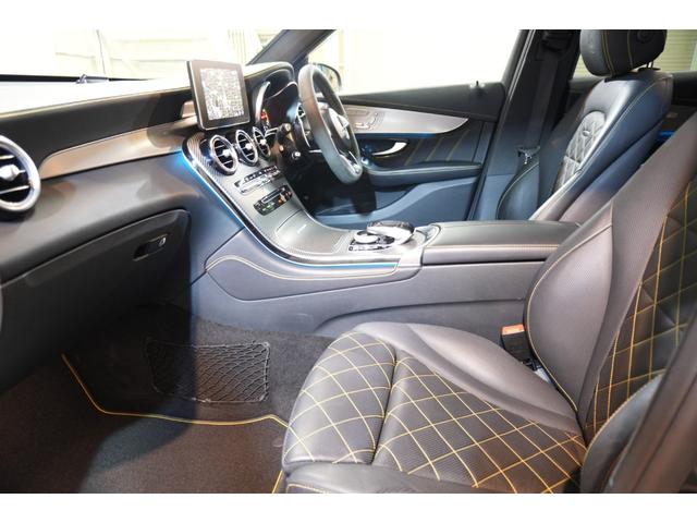 GLC GLC63 S 4マチック+ エディション1 限定15台 専用黒革 サンルーフ ヒーター&ベンチレーター 純正ナビ フルセグTV Burmester 360カメラ HUD LEDヘッドライト パフォーマンスエグゾースト 専用エアロ&21インチAW(38枚目)