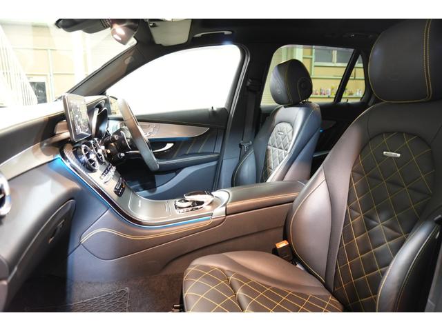 GLC GLC63 S 4マチック+ エディション1 限定15台 専用黒革 サンルーフ ヒーター&ベンチレーター 純正ナビ フルセグTV Burmester 360カメラ HUD LEDヘッドライト パフォーマンスエグゾースト 専用エアロ&21インチAW(39枚目)