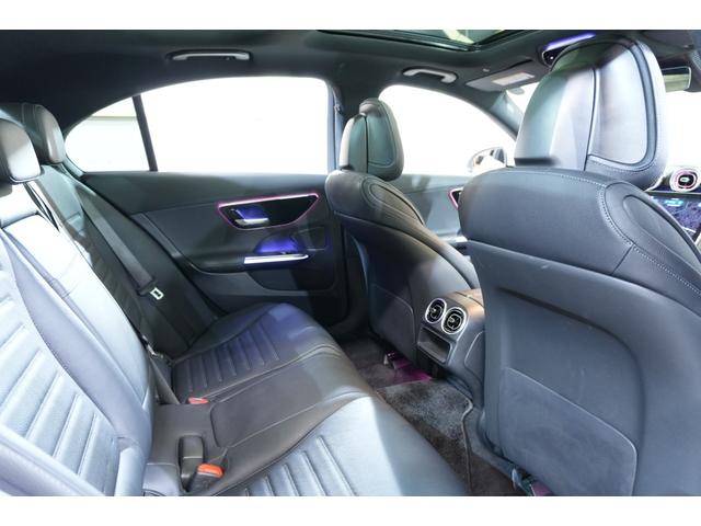 Cクラス C220dアバンギャルド AMGラインパッケージ レザーEXCP 後期 黒革 SR HUD 2年保証 ヒーター&クーラー 純正ナビ フルセグTV360カメラ デジタルライト 自動リアゲート ACC BSM LCW AMGエアロ&18インチAW(34枚目)