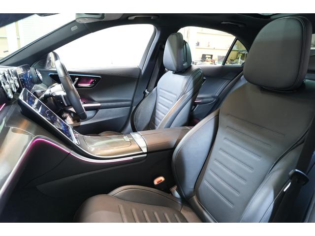Cクラス C220dアバンギャルド AMGラインパッケージ レザーEXCP 後期 黒革 SR HUD 2年保証 ヒーター&クーラー 純正ナビ フルセグTV360カメラ デジタルライト 自動リアゲート ACC BSM LCW AMGエアロ&18インチAW(39枚目)
