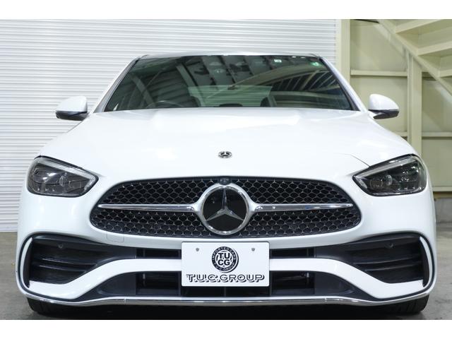 Cクラス C220dアバンギャルド AMGラインパッケージ レザーEXCP 後期 黒革 SR HUD 2年保証 ヒーター&クーラー 純正ナビ フルセグTV360カメラ デジタルライト 自動リアゲート ACC BSM LCW AMGエアロ&18インチAW(43枚目)