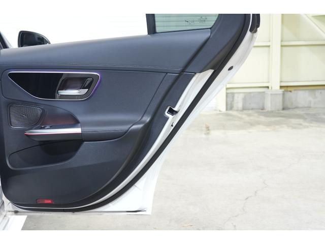 Cクラス C220dアバンギャルド AMGラインパッケージ レザーEXCP 後期 黒革 SR HUD 2年保証 ヒーター&クーラー 純正ナビ フルセグTV360カメラ デジタルライト 自動リアゲート ACC BSM LCW AMGエアロ&18インチAW(54枚目)