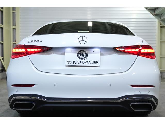 Cクラス C220dアバンギャルド AMGラインパッケージ レザーEXCP 後期 黒革 SR HUD 2年保証 ヒーター&クーラー 純正ナビ フルセグTV360カメラ デジタルライト 自動リアゲート ACC BSM LCW AMGエアロ&18インチAW(57枚目)