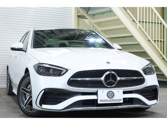 Cクラス C220dアバンギャルド AMGラインパッケージ レザーEXCP 後期 黒革 SR HUD 2年保証 ヒーター&クーラー 純正ナビ フルセグTV360カメラ デジタルライト 自動リアゲート ACC BSM LCW AMGエアロ&18インチAW(60枚目)