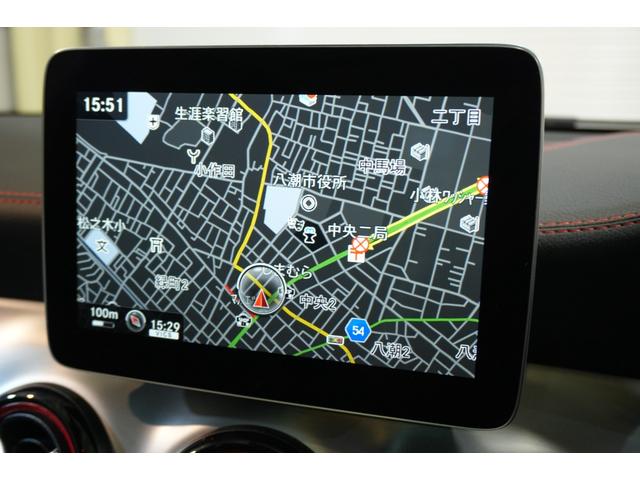 CLAクラス CLA250シュポルト 4マチック AMGレザーエクスクルーシブPKG 後期モデル 黒革 シートヒーター パノラマSR 純正ナビ フルセグTV ハーマンカードン LEDヘッド Bカメラ AMGエアロ&18インチAW 2年保証(13枚目)