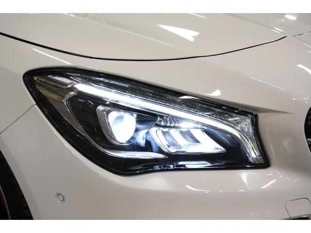 CLAクラス CLA250シュポルト 4マチック AMGレザーエクスクルーシブPKG 後期モデル 黒革 シートヒーター パノラマSR 純正ナビ フルセグTV ハーマンカードン LEDヘッド Bカメラ AMGエアロ&18インチAW 2年保証(16枚目)