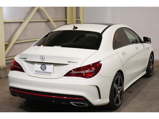 CLAクラス CLA250シュポルト 4マチック AMGレザーエクスクルーシブPKG 後期モデル 黒革 シートヒーター パノラマSR 純正ナビ フルセグTV ハーマンカードン LEDヘッド Bカメラ AMGエアロ&18インチAW 2年保証(32枚目)