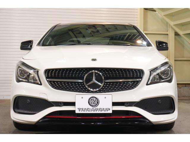 CLAクラス CLA250シュポルト 4マチック AMGレザーエクスクルーシブPKG 後期モデル 黒革 シートヒーター パノラマSR 純正ナビ フルセグTV ハーマンカードン LEDヘッド Bカメラ AMGエアロ&18インチAW 2年保証(42枚目)