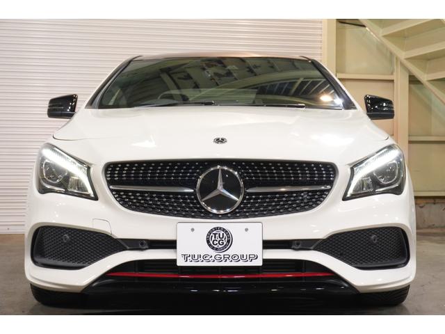 CLAクラス CLA250シュポルト 4マチック AMGレザーエクスクルーシブPKG 後期モデル 黒革 シートヒーター パノラマSR 純正ナビ フルセグTV ハーマンカードン LEDヘッド Bカメラ AMGエアロ&18インチAW 2年保証(43枚目)