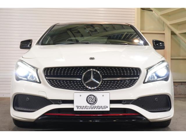 CLAクラス CLA250シュポルト 4マチック AMGレザーエクスクルーシブPKG 後期モデル 黒革 シートヒーター パノラマSR 純正ナビ フルセグTV ハーマンカードン LEDヘッド Bカメラ AMGエアロ&18インチAW 2年保証(45枚目)