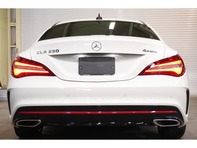 CLAクラス CLA250シュポルト 4マチック AMGレザーエクスクルーシブPKG 後期モデル 黒革 シートヒーター パノラマSR 純正ナビ フルセグTV ハーマンカードン LEDヘッド Bカメラ AMGエアロ&18インチAW 2年保証(56枚目)
