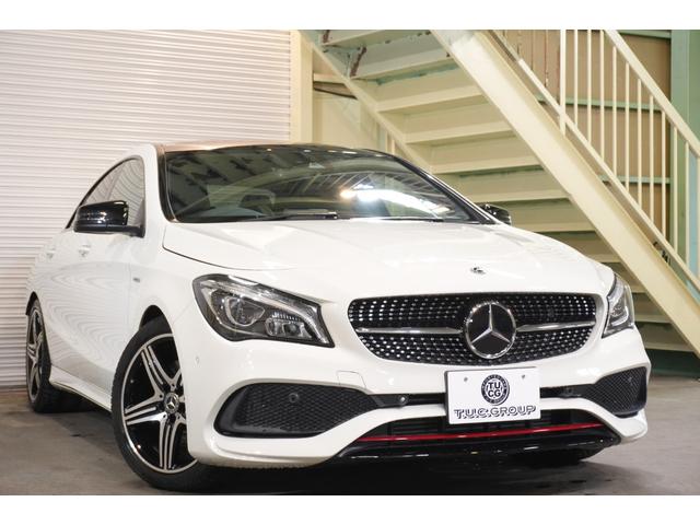 CLAクラス CLA250シュポルト 4マチック AMGレザーエクスクルーシブPKG 後期モデル 黒革 シートヒーター パノラマSR 純正ナビ フルセグTV ハーマンカードン LEDヘッド Bカメラ AMGエアロ&18インチAW 2年保証(58枚目)