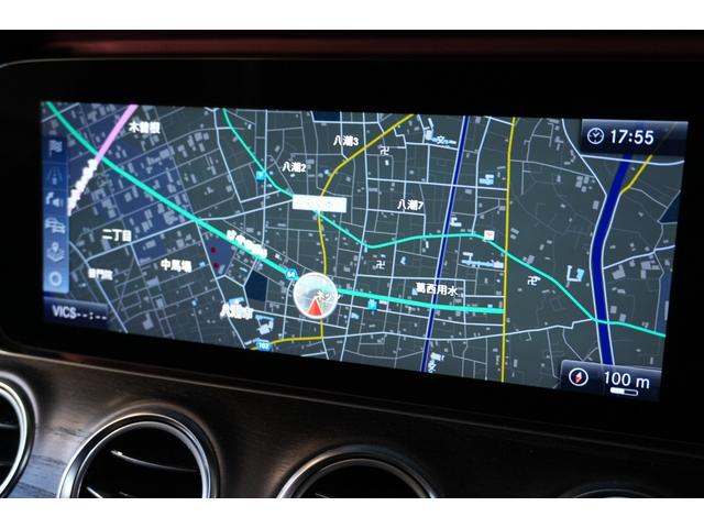 Eクラスステーションワゴン E250 ステションワゴンアバンGスポツ(本革仕様) 黒革 シートヒーター 純正ナビ フルセグTV CarPlay HUD 360カメラ Burmester マルチビームLED 自動Rゲート ハンズフリーA AMGエアロ&19インチ 2年保証(13枚目)