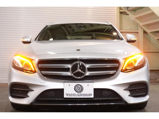 Eクラスステーションワゴン E250 ステションワゴンアバンGスポツ(本革仕様) 黒革 シートヒーター 純正ナビ フルセグTV CarPlay HUD 360カメラ Burmester マルチビームLED 自動Rゲート ハンズフリーA AMGエアロ&19インチ 2年保証(45枚目)