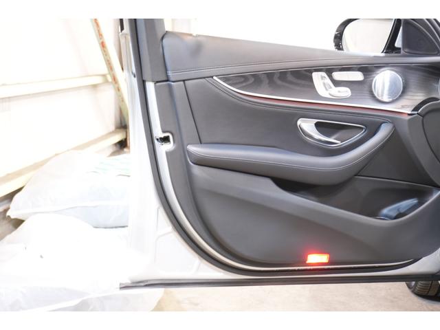 Eクラスステーションワゴン E250 ステションワゴンアバンGスポツ(本革仕様) 黒革 シートヒーター 純正ナビ フルセグTV CarPlay HUD 360カメラ Burmester マルチビームLED 自動Rゲート ハンズフリーA AMGエアロ&19インチ 2年保証(50枚目)