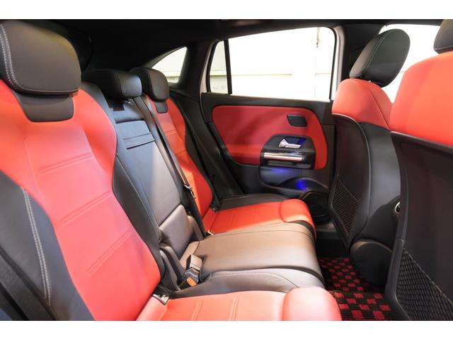 GLAクラス GLA200d 4M AMGレザエクスクルーシブP アドバンスドPKG 1オーナー 赤黒革 パノラマSR MBUXナビ 360カメラ HUD アドバンスドサウンド マルチビームLED 自動Rゲート/ハンズフリーA AMGエアロ&19AW 2年保証(36枚目)