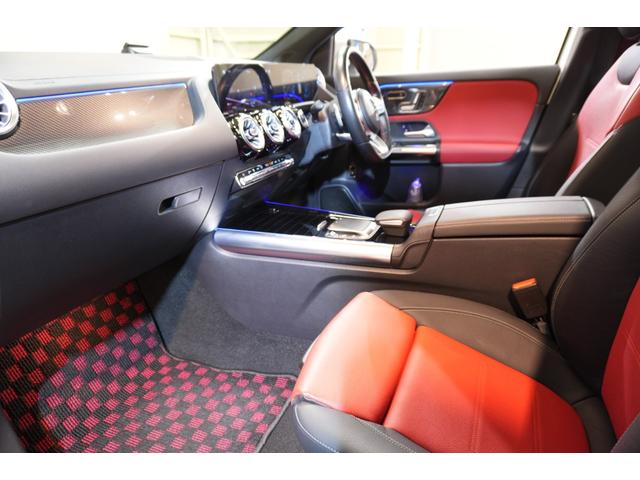 GLAクラス GLA200d 4M AMGレザエクスクルーシブP アドバンスドPKG 1オーナー 赤黒革 パノラマSR MBUXナビ 360カメラ HUD アドバンスドサウンド マルチビームLED 自動Rゲート/ハンズフリーA AMGエアロ&19AW 2年保証(40枚目)