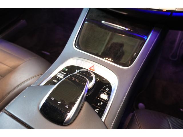 Sクラス S560ロング AMGライン プラス レザーEXCPKG 後期 黒革 ヒーター&クーラー リラクゼーション機能 SR 純正ナビ フルセグTV CarPlay Burmester HUD AMGエアロ&20AW 2年保証(27枚目)