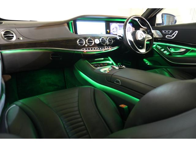 Sクラス S560ロング AMGライン プラス レザーEXCPKG 後期 黒革 ヒーター&クーラー リラクゼーション機能 SR 純正ナビ フルセグTV CarPlay Burmester HUD AMGエアロ&20AW 2年保証(32枚目)