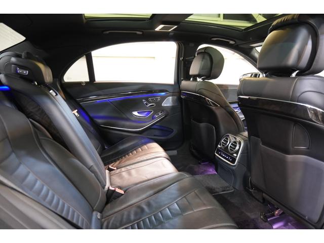 Sクラス S560ロング AMGライン プラス レザーEXCPKG 後期 黒革 ヒーター&クーラー リラクゼーション機能 SR 純正ナビ フルセグTV CarPlay Burmester HUD AMGエアロ&20AW 2年保証(37枚目)