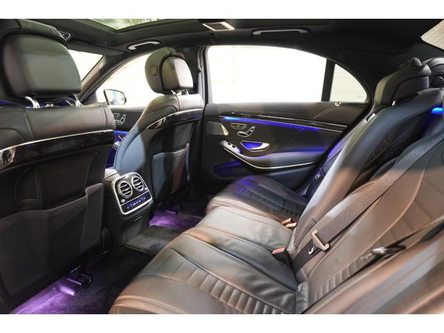 Sクラス S560ロング AMGライン プラス レザーEXCPKG 後期 黒革 ヒーター&クーラー リラクゼーション機能 SR 純正ナビ フルセグTV CarPlay Burmester HUD AMGエアロ&20AW 2年保証(39枚目)