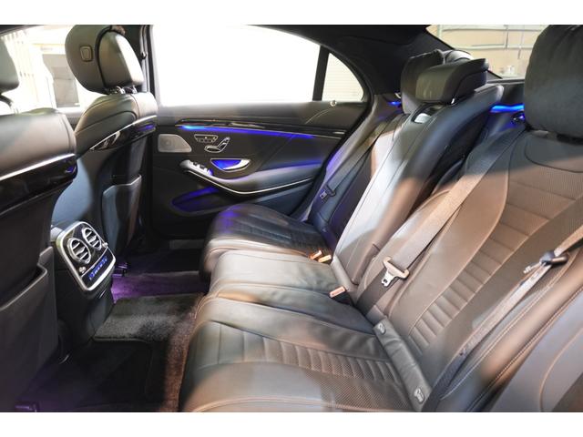 Sクラス S560ロング AMGライン プラス レザーEXCPKG 後期 黒革 ヒーター&クーラー リラクゼーション機能 SR 純正ナビ フルセグTV CarPlay Burmester HUD AMGエアロ&20AW 2年保証(40枚目)