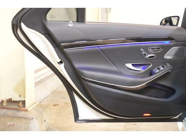 Sクラス S560ロング AMGライン プラス レザーEXCPKG 後期 黒革 ヒーター&クーラー リラクゼーション機能 SR 純正ナビ フルセグTV CarPlay Burmester HUD AMGエアロ&20AW 2年保証(56枚目)