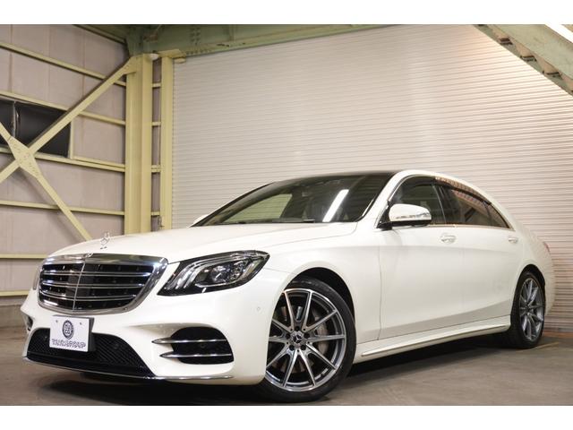 Sクラス S560ロング AMGライン プラス レザーEXCPKG 後期 黒革 ヒーター&クーラー リラクゼーション機能 SR 純正ナビ フルセグTV CarPlay Burmester HUD AMGエアロ&20AW 2年保証(62枚目)
