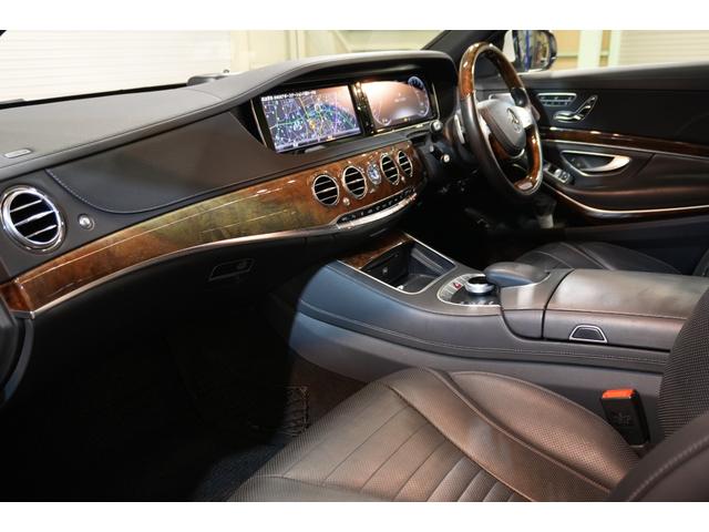 Ｓクラス Ｓ５５０ロング　Ｐスタ　黒革　パノラマＳＲ　ナビＴＶ　３６０カメラ　ブルメスター　ＬＥＤライト　ソフトドアクロージャー　オートトランク　フットオープナー　パークトロニック　２年保証（2枚目）