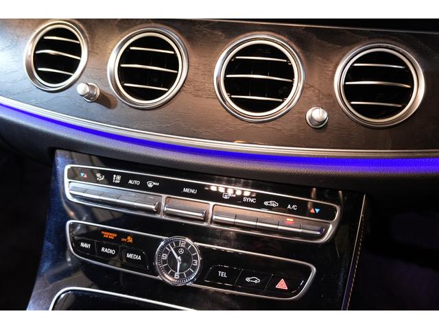 Ｅクラス Ｅ２２０ｄ　アバンギャルド　スポーツ　レザーＥＸＣ　黒革　パノラマＳＲ　ナビＴＶ　３６０カメ　ブルメスター　自動テールゲート　フットオープナー　エアバランスＰ　ＡＭＧエアロ＆１９ＡＷ　２年保証（26枚目）