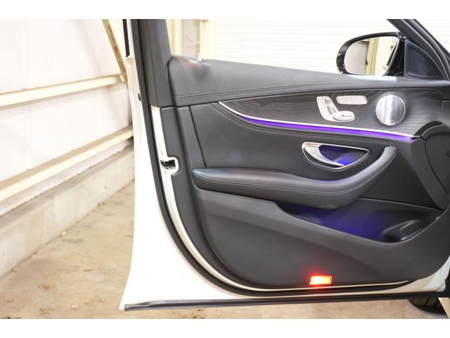 Ｅクラス Ｅ２２０ｄ　アバンギャルド　スポーツ　レザーＥＸＣ　黒革　パノラマＳＲ　ナビＴＶ　３６０カメ　ブルメスター　自動テールゲート　フットオープナー　エアバランスＰ　ＡＭＧエアロ＆１９ＡＷ　２年保証（53枚目）