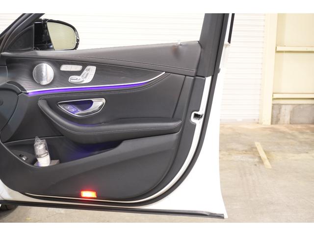 Ｅクラス Ｅ２２０ｄ　アバンギャルド　スポーツ　レザーＥＸＣ　黒革　パノラマＳＲ　ナビＴＶ　３６０カメ　ブルメスター　自動テールゲート　フットオープナー　エアバランスＰ　ＡＭＧエアロ＆１９ＡＷ　２年保証（56枚目）