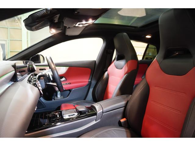 CLAクラス シューティングブレーク CLA250 4マチックSB AMGレザエクスクルP AMGライン レザーEXC&アドバンスド&ナビゲーション&レーダーセーフティーPKG 赤黒革 シートヒーター パノラマSR MBUXナビ フルセグ ヘッドアップD 360カメ 2年保証(40枚目)