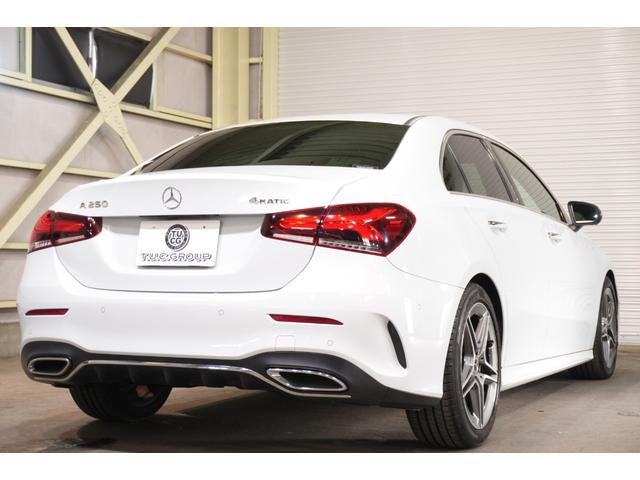 Aクラスセダン A250 4マチックセダンAMGレザエクスクルシブP アドバンスド&ナビPKG 黒灰革 サンルーフ シートヒーター MBUXナビ フルセグTV HUD 360カメラ ワイヤレスチャージ アドバンスドサウンド AMGエアロ&18インチAW 2年保証(32枚目)