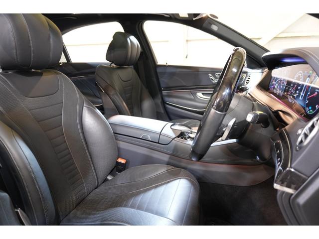 Ｓクラス Ｓ４５０ロング　ＡＭＧラインプラス　後期　黒革　パノラマＳＲ　ナビＴＶ　３６０カメ　ブルメスター　ヘッドアップＤ　ソフトドアクロージャー　自動トランク　フットオープナー　ＡＭＧエアロ＆２０インチＡＷ　２年保証（6枚目）