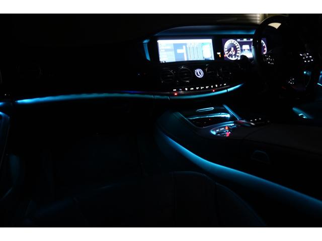 Ｓクラス Ｓ４５０ロング　ＡＭＧラインプラス　後期　黒革　パノラマＳＲ　ナビＴＶ　３６０カメ　ブルメスター　ヘッドアップＤ　ソフトドアクロージャー　自動トランク　フットオープナー　ＡＭＧエアロ＆２０インチＡＷ　２年保証（32枚目）