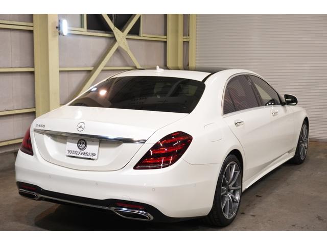 Ｓクラス Ｓ４５０ロング　ＡＭＧラインプラス　後期　黒革　パノラマＳＲ　ナビＴＶ　３６０カメ　ブルメスター　ヘッドアップＤ　ソフトドアクロージャー　自動トランク　フットオープナー　ＡＭＧエアロ＆２０インチＡＷ　２年保証（38枚目）