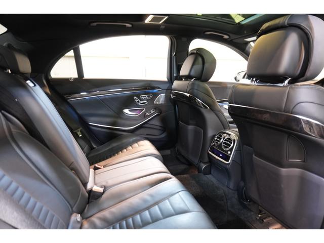 Ｓクラス Ｓ４５０ロング　ＡＭＧラインプラス　後期　黒革　パノラマＳＲ　ナビＴＶ　３６０カメ　ブルメスター　ヘッドアップＤ　ソフトドアクロージャー　自動トランク　フットオープナー　ＡＭＧエアロ＆２０インチＡＷ　２年保証（40枚目）