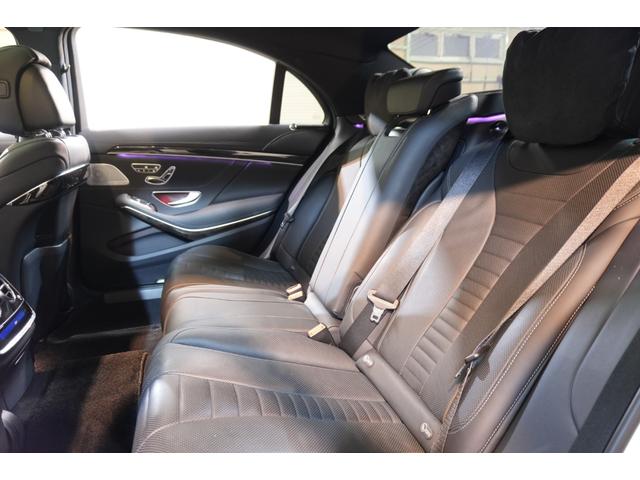Ｓクラス Ｓ４５０ロング　ＡＭＧラインプラス　後期　黒革　パノラマＳＲ　ナビＴＶ　３６０カメ　ブルメスター　ヘッドアップＤ　ソフトドアクロージャー　自動トランク　フットオープナー　ＡＭＧエアロ＆２０インチＡＷ　２年保証（42枚目）