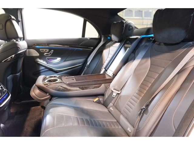 Ｓクラス Ｓ４５０ロング　ＡＭＧラインプラス　後期　黒革　パノラマＳＲ　ナビＴＶ　３６０カメ　ブルメスター　ヘッドアップＤ　ソフトドアクロージャー　自動トランク　フットオープナー　ＡＭＧエアロ＆２０インチＡＷ　２年保証（44枚目）