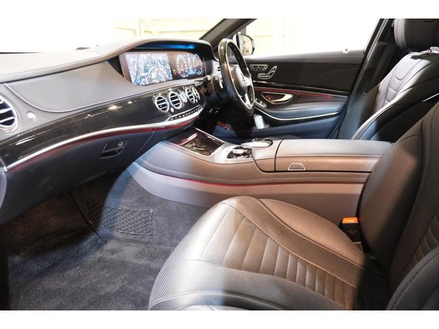 Ｓクラス Ｓ４５０ロング　ＡＭＧラインプラス　後期　黒革　パノラマＳＲ　ナビＴＶ　３６０カメ　ブルメスター　ヘッドアップＤ　ソフトドアクロージャー　自動トランク　フットオープナー　ＡＭＧエアロ＆２０インチＡＷ　２年保証（45枚目）