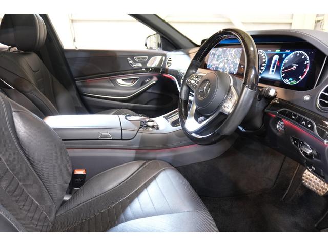 Ｓクラス Ｓ４５０ロング　ＡＭＧラインプラス　後期　黒革　パノラマＳＲ　ナビＴＶ　３６０カメ　ブルメスター　ヘッドアップＤ　ソフトドアクロージャー　自動トランク　フットオープナー　ＡＭＧエアロ＆２０インチＡＷ　２年保証（47枚目）