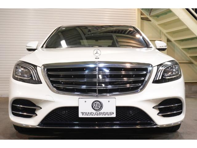 Ｓクラス Ｓ４５０ロング　ＡＭＧラインプラス　後期　黒革　パノラマＳＲ　ナビＴＶ　３６０カメ　ブルメスター　ヘッドアップＤ　ソフトドアクロージャー　自動トランク　フットオープナー　ＡＭＧエアロ＆２０インチＡＷ　２年保証（48枚目）