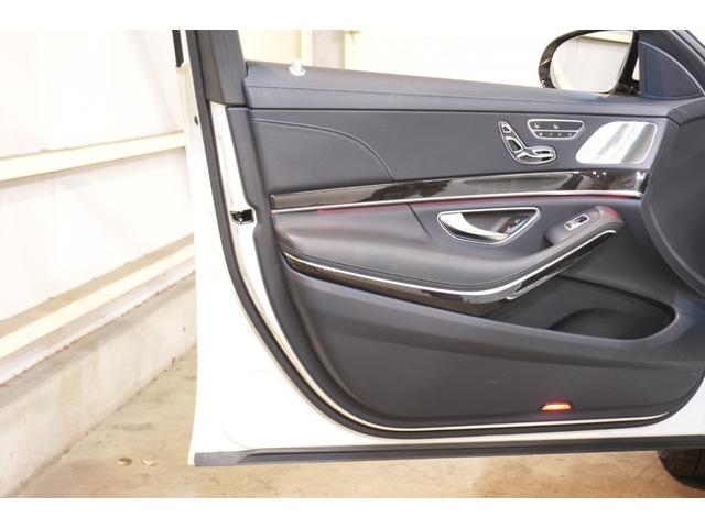Ｓクラス Ｓ４５０ロング　ＡＭＧラインプラス　後期　黒革　パノラマＳＲ　ナビＴＶ　３６０カメ　ブルメスター　ヘッドアップＤ　ソフトドアクロージャー　自動トランク　フットオープナー　ＡＭＧエアロ＆２０インチＡＷ　２年保証（61枚目）