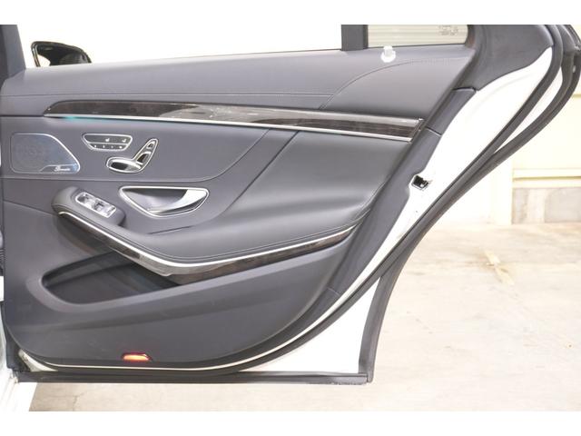 Ｓクラス Ｓ４５０ロング　ＡＭＧラインプラス　後期　黒革　パノラマＳＲ　ナビＴＶ　３６０カメ　ブルメスター　ヘッドアップＤ　ソフトドアクロージャー　自動トランク　フットオープナー　ＡＭＧエアロ＆２０インチＡＷ　２年保証（64枚目）