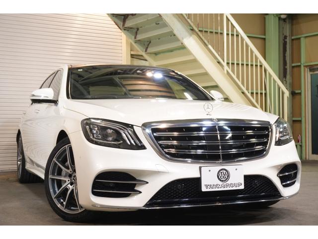Ｓクラス Ｓ４５０ロング　ＡＭＧラインプラス　後期　黒革　パノラマＳＲ　ナビＴＶ　３６０カメ　ブルメスター　ヘッドアップＤ　ソフトドアクロージャー　自動トランク　フットオープナー　ＡＭＧエアロ＆２０インチＡＷ　２年保証（66枚目）