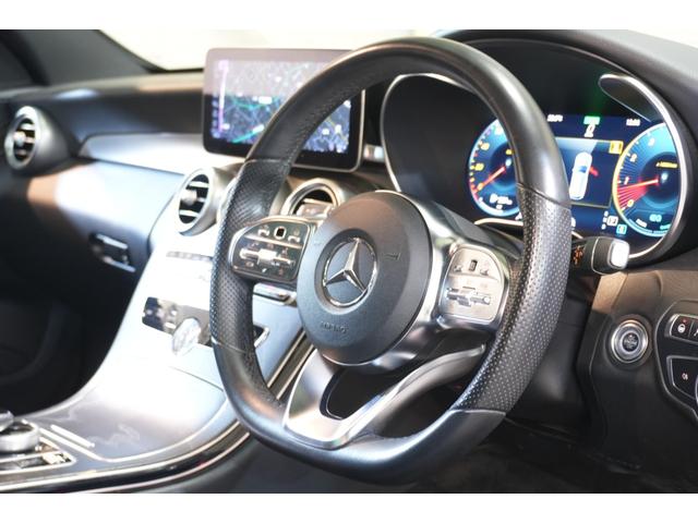 Ｃクラスステーションワゴン Ｃ２００　４マチックワゴンアバンギャルドＡＭＧライン　レザーエクスクルーシブＰＫＧ　後期モデル　ＢＳＧ搭載　黒革　シートヒーター　パノラマＳＲ　純正ナビ　フルセグＴＶ　ＣａｒＰｌａｙ　ＨＵＤ　Ｂｕｒｍｅｓｔｅｒ　Ｂカメラ　ＡＭＧエアロ＆１８ＡＷ　２年保証（11枚目）