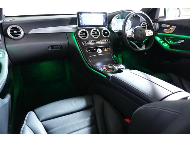 Ｃクラスステーションワゴン Ｃ２００　４マチックワゴンアバンギャルドＡＭＧライン　レザーエクスクルーシブＰＫＧ　後期モデル　ＢＳＧ搭載　黒革　シートヒーター　パノラマＳＲ　純正ナビ　フルセグＴＶ　ＣａｒＰｌａｙ　ＨＵＤ　Ｂｕｒｍｅｓｔｅｒ　Ｂカメラ　ＡＭＧエアロ＆１８ＡＷ　２年保証（29枚目）