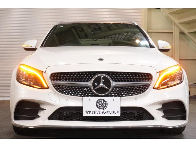 Ｃクラスステーションワゴン Ｃ２００　４マチックワゴンアバンギャルドＡＭＧライン　レザーエクスクルーシブＰＫＧ　後期モデル　ＢＳＧ搭載　黒革　シートヒーター　パノラマＳＲ　純正ナビ　フルセグＴＶ　ＣａｒＰｌａｙ　ＨＵＤ　Ｂｕｒｍｅｓｔｅｒ　Ｂカメラ　ＡＭＧエアロ＆１８ＡＷ　２年保証（45枚目）